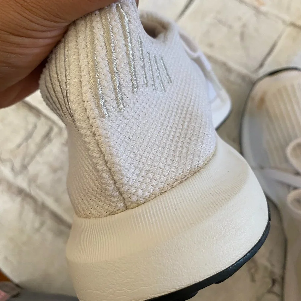 Adidas White Swift Run Sneakers